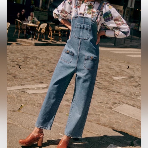 Sezane Pants - SÉZANE COMBINAISON SAMY overalls